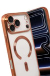 Mey İthalat®   iPhone 17 Pro Max Kross Magneticsafe Kapak - Turuncu