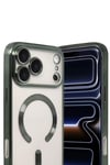 Mey İthalat®   iPhone 17 Pro Max Kross Magneticsafe Kapak - Koyu Yeşil