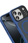 Mey İthalat®   iPhone 17 Pro Max Megane Magsafe Kapak - Lacivert