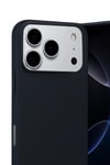 Mey İthalat®   iPhone 17 Pro Max Nano içi Kadife Silikon - Siyah