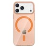 Mey İthalat®   iPhone 17 Pro Max PC Blank Magsafe Kapak - Turuncu