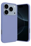 Mey İthalat®   iPhone 17 Pro Nano içi Kadife Silikon - Lila