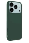 Mey İthalat®   iPhone 17 Pro Nano içi Kadife Silikon - Koyu Yeşil