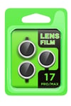 Mey İthalat®   iPhone 17 Pro Raze Metal Kamera Lens - Gümüş