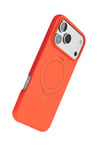 Mey İthalat®   iPhone 17 Pro Regal Magsafe Standlı Kapak - Turuncu