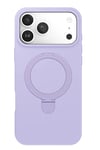 Mey İthalat®   iPhone 17 Pro Regal Magsafe Standlı Kapak - Lila