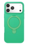 Mey İthalat®   iPhone 17 Pro Regal Magsafe Standlı Kapak - Yeşil
