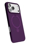 Mey İthalat®   iPhone 17 Pro Regal Magsafe Standlı Kapak - Derin Mor