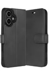 Mey İthalat®   iPhone 17 Trend S Plus Kapaklı Kılıf - Siyah