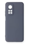 Mey İthalat®   Mi 10T Kılıf Nano içi Kadife Silikon - Gri