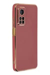 Mey İthalat®   Mi 10T Kılıf Volet Silikon - Kırmızı