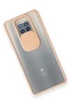 Mey İthalat®   Mi 10T Lite Kılıf Palm Buzlu Kamera Sürgülü Silikon - Pembe