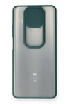 Mey İthalat®   Mi 10T Lite Kılıf Palm Buzlu Kamera Sürgülü Silikon - Yeşil