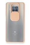 Mey İthalat®   Mi 10T Lite Kılıf Palm Buzlu Kamera Sürgülü Silikon - Pembe