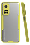 Mey İthalat®   Mi 10T Pro Kılıf Platin Silikon - Sarı