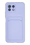 Mey İthalat®   Mi 11 Kılıf Kelvin Kartvizitli Silikon - Lila