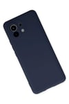 Mey İthalat®   Mi 11 Kılıf Nano içi Kadife Silikon - Lacivert