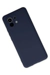 Mey İthalat®   Mi 11 Kılıf Nano içi Kadife Silikon - Lacivert