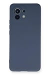 Mey İthalat®   Mi 11 Kılıf Nano içi Kadife Silikon - Gri