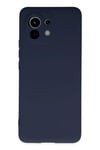 Mey İthalat®   Mi 11 Kılıf Nano içi Kadife Silikon - Lacivert