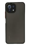 Mey İthalat®   Mİ 11 Lite Kılıf Montreal Silikon Kapak - Siyah