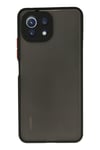Mey İthalat®   Mİ 11 Lite Kılıf Montreal Silikon Kapak - Siyah