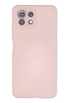 Mey İthalat®   Mİ 11 Lite Kılıf Nano içi Kadife Silikon - Pudra