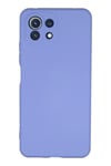 Mey İthalat®   Mİ 11 Lite Kılıf Nano içi Kadife Silikon - Lila