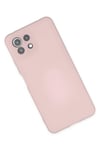 Mey İthalat®   Mİ 11 Lite Kılıf Nano içi Kadife Silikon - Pudra