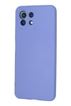 Mey İthalat®   Mİ 11 Lite Kılıf Nano içi Kadife Silikon - Lila