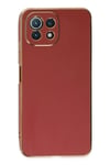 Mey İthalat®   Mİ 11 Lite Kılıf Volet Silikon - Kırmızı
