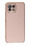 Mey İthalat®   Mİ 11 Lite Kılıf Volet Silikon - Pembe