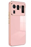 Mey İthalat®   Mi 11 Ultra Kılıf Volet Silikon - Pembe