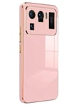 Mey İthalat®   Mi 11 Ultra Kılıf Volet Silikon - Pembe