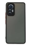 Mey İthalat®   Mi 12 Lite Kılıf Montreal Silikon Kapak - Siyah