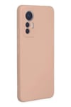 Mey İthalat®   Mi 12 Lite Kılıf Nano içi Kadife Silikon - Pudra