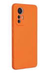 Mey İthalat®   Mi 12 Lite Kılıf Nano içi Kadife Silikon - Turuncu