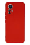 Mey İthalat®   Mi 12 Lite Kılıf Nano içi Kadife Silikon - Kırmızı