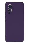 Mey İthalat®   Mi 12 Lite Kılıf Nano içi Kadife Silikon - Mor