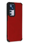 Mey İthalat®   Mi 12T Kılıf Loop Deri Silikon - Kırmızı
