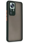 Mey İthalat®   Mi 12T Pro Kılıf Montreal Silikon Kapak - Yeşil