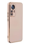 Mey İthalat®   Mi 12T Pro Kılıf Volet Silikon - Pembe