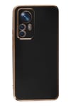 Mey İthalat®   Mi 12T Pro Kılıf Volet Silikon - Siyah