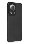 Mey İthalat®   Mi 13 Lite Kılıf Loop Deri Silikon - Siyah