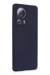 Mey İthalat®   Mi 13 Lite Kılıf Nano içi Kadife Silikon - Lacivert