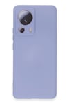Mey İthalat®   Mi 13 Lite Kılıf Nano içi Kadife Silikon - Lila