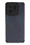 Mey İthalat®   Mi 13 Pro Kılıf Loop Deri Silikon - Lacivert