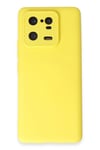 Mey İthalat®   Mi 13 Pro Kılıf Nano içi Kadife Silikon - Sarı