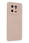 Mey İthalat®   Mi 13 Pro Kılıf Nano içi Kadife Silikon - Pudra