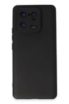 Mey İthalat®   Mi 13 Pro Kılıf Nano içi Kadife Silikon - Siyah